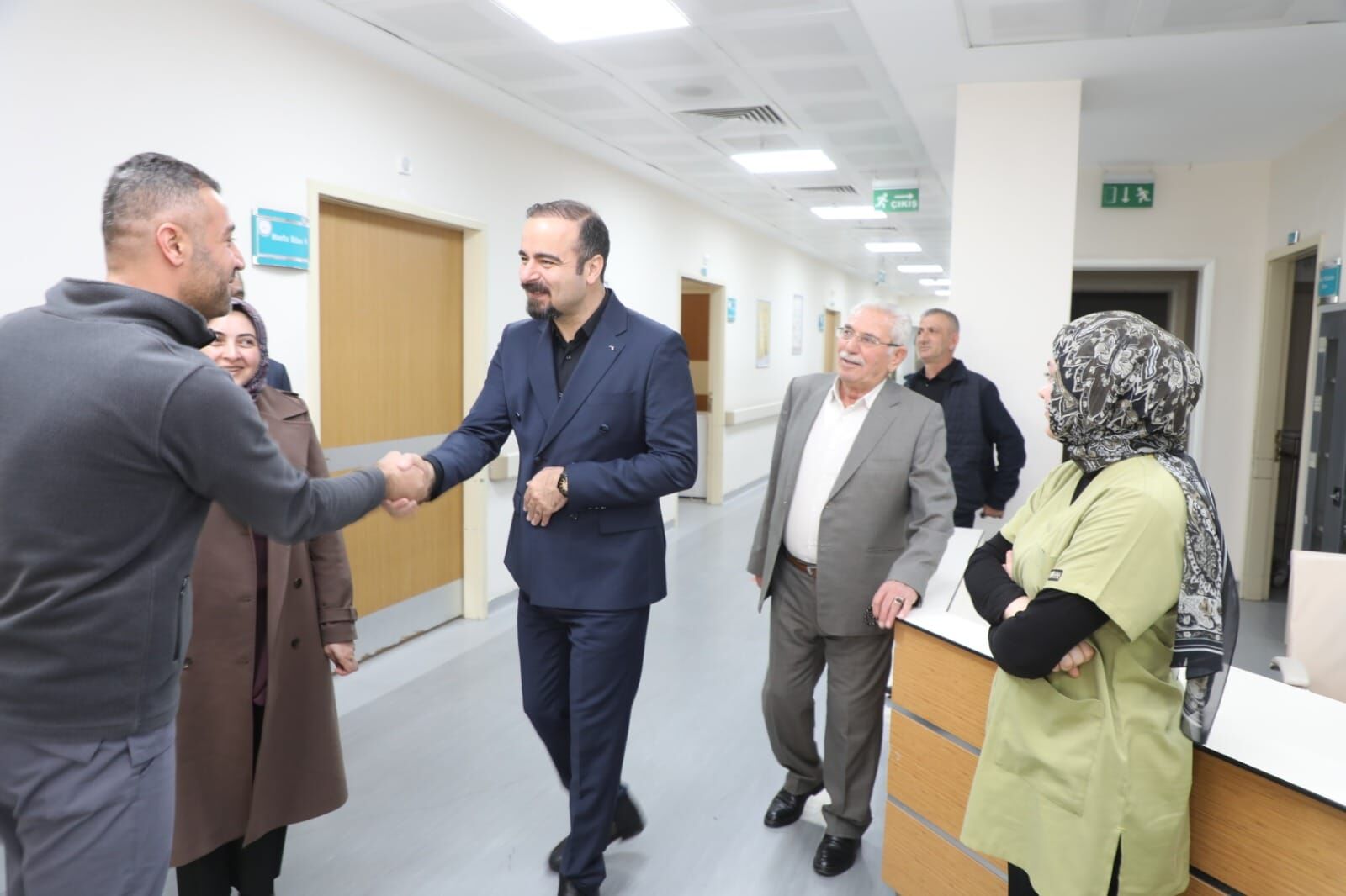 Erciş Belediyesi Hastane Ziyareti (7)