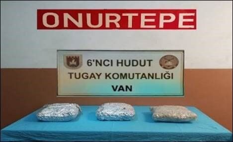 Van Hudut Hattında 4 Kilo Uyuşturucu Ele Geçirildi