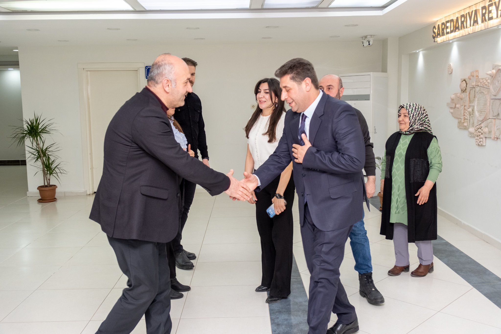 Van’da Berber Ve Kuaför Esnafından İpekyolu Belediyesi’ne Ziyaret (3)