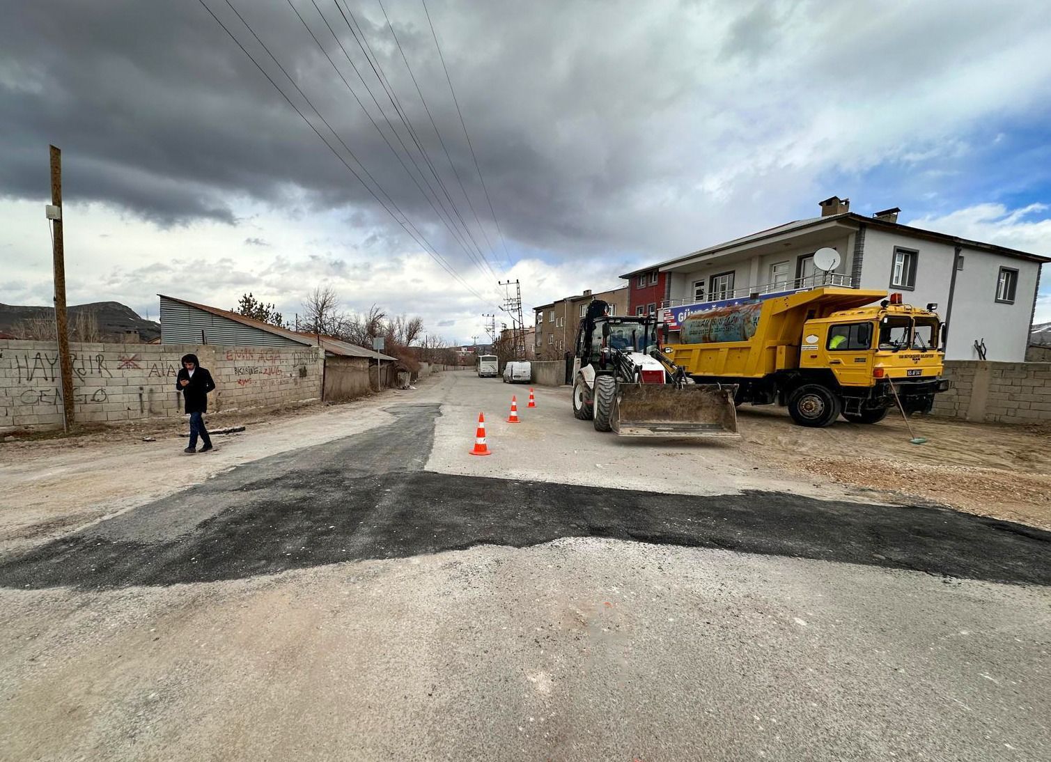 Van’da Yol Bakım Çalışmaları Sürüyor (5)