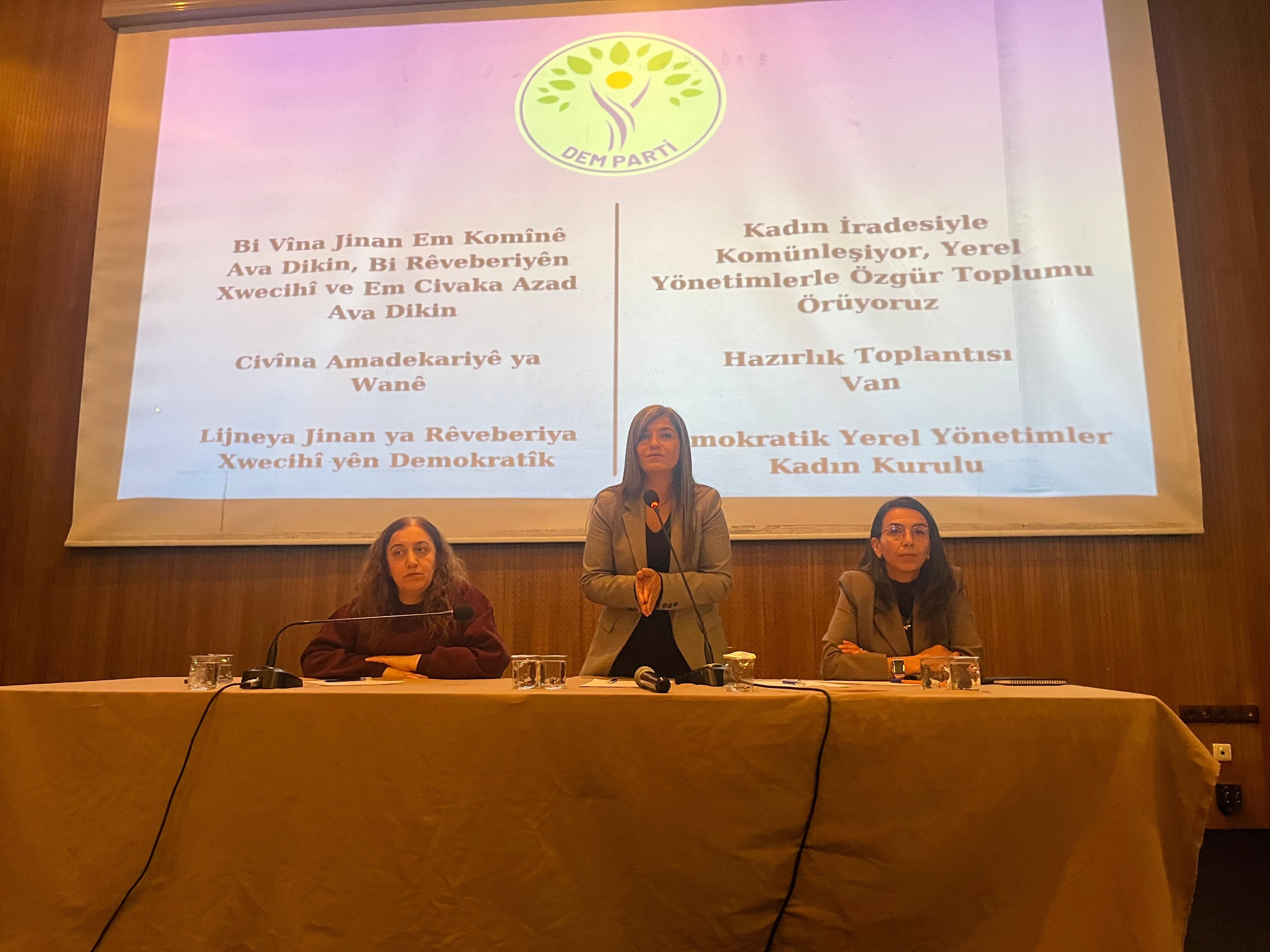 Kadın Kurulu Van’da Toplandı Yerel Yönetimlerde Eşitlik Çağrısı (2)