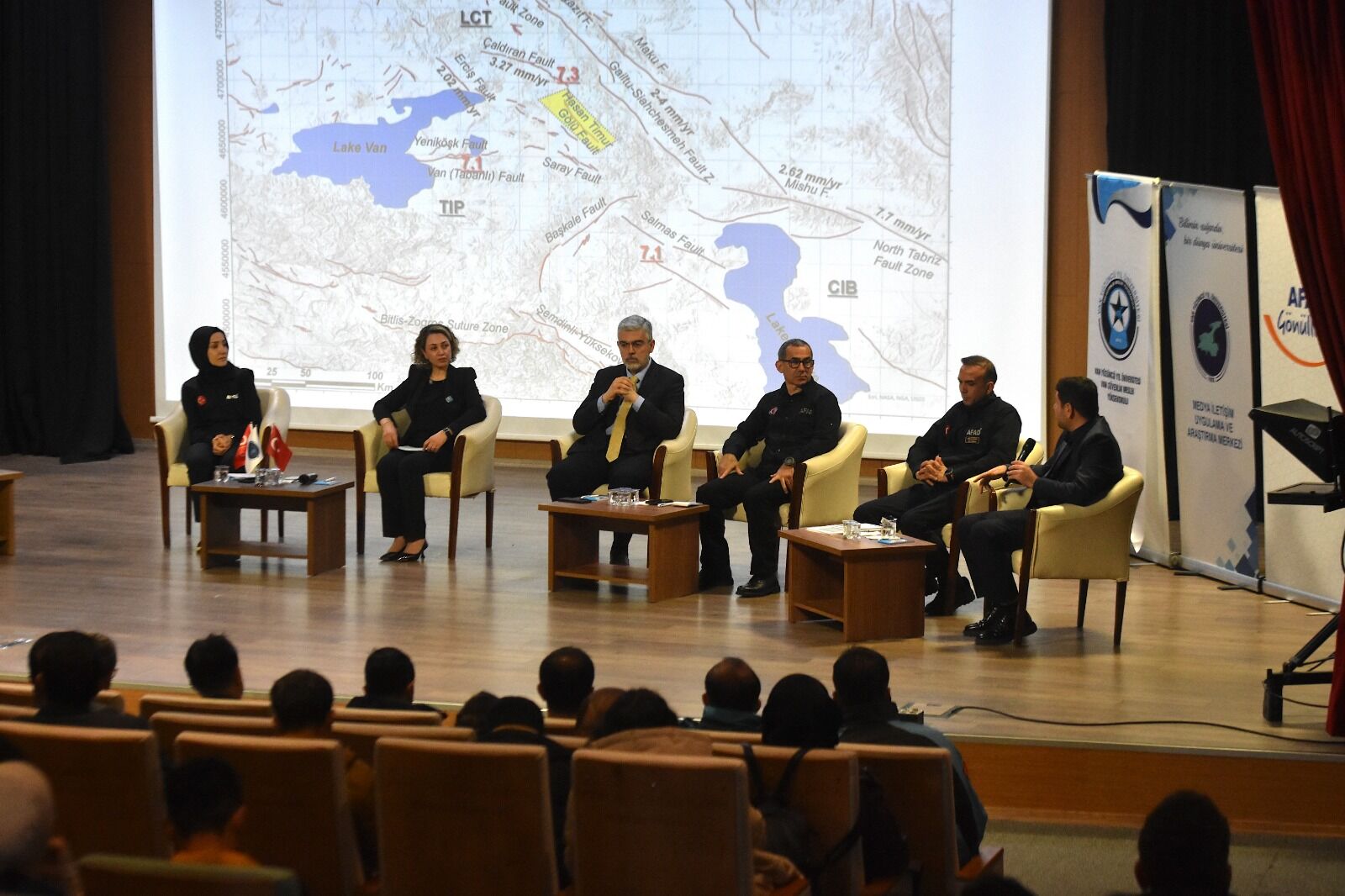 Van Yyü Ve Afad’dan Afet Yönetimi Paneli (1)