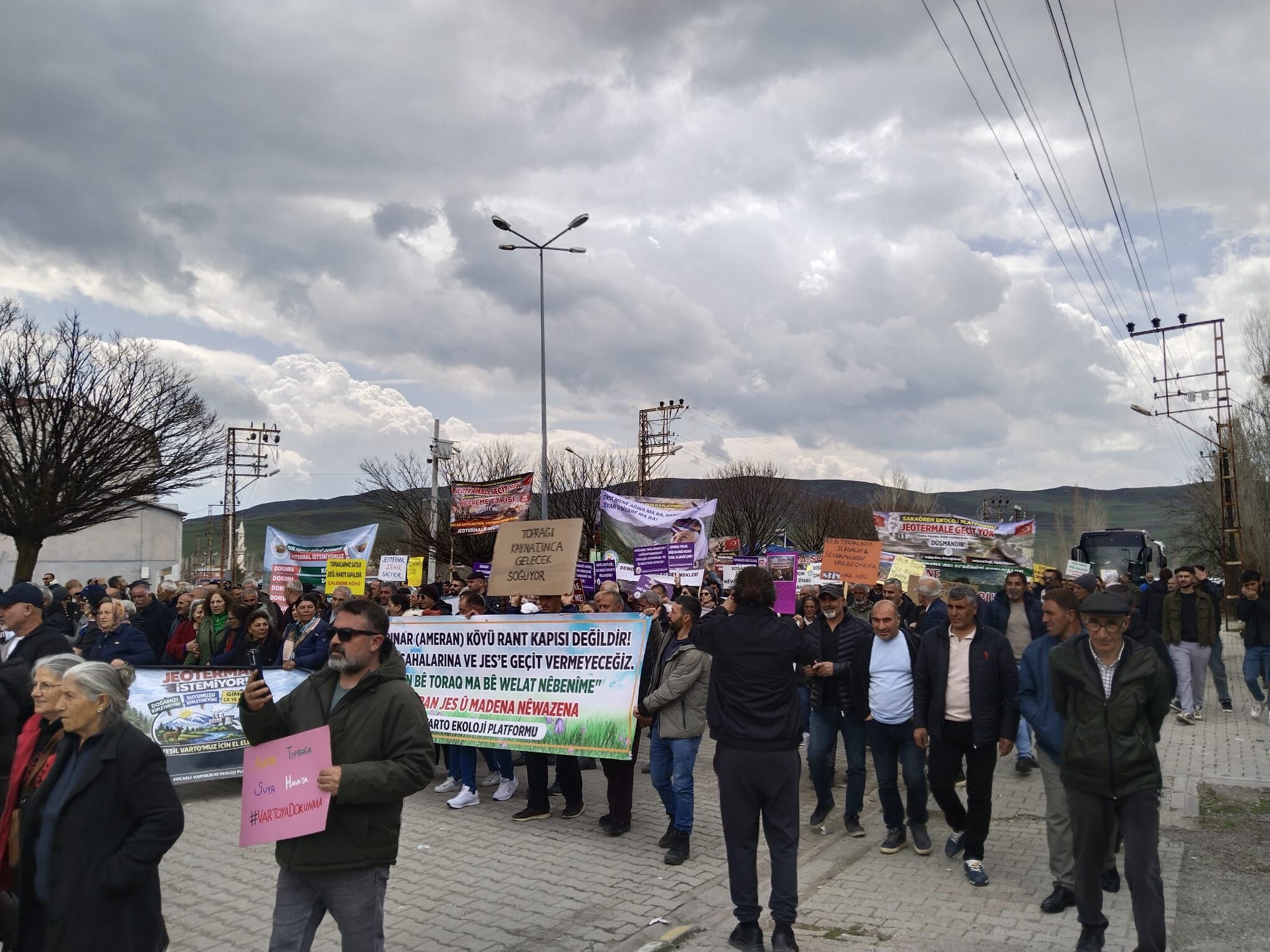 Varto Jeotermale Karşı Miting3
