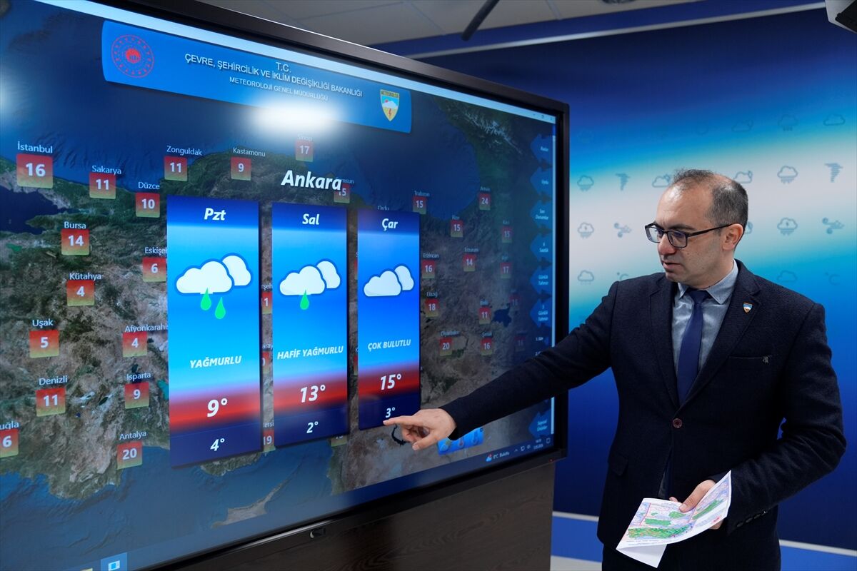 Çevre, Şehircilik Ve İklim Değişikliği Bakanlığı Meteoroloji Genel Müdürlüğü Hava Tahmin Uzmanı Cengiz Çelik,