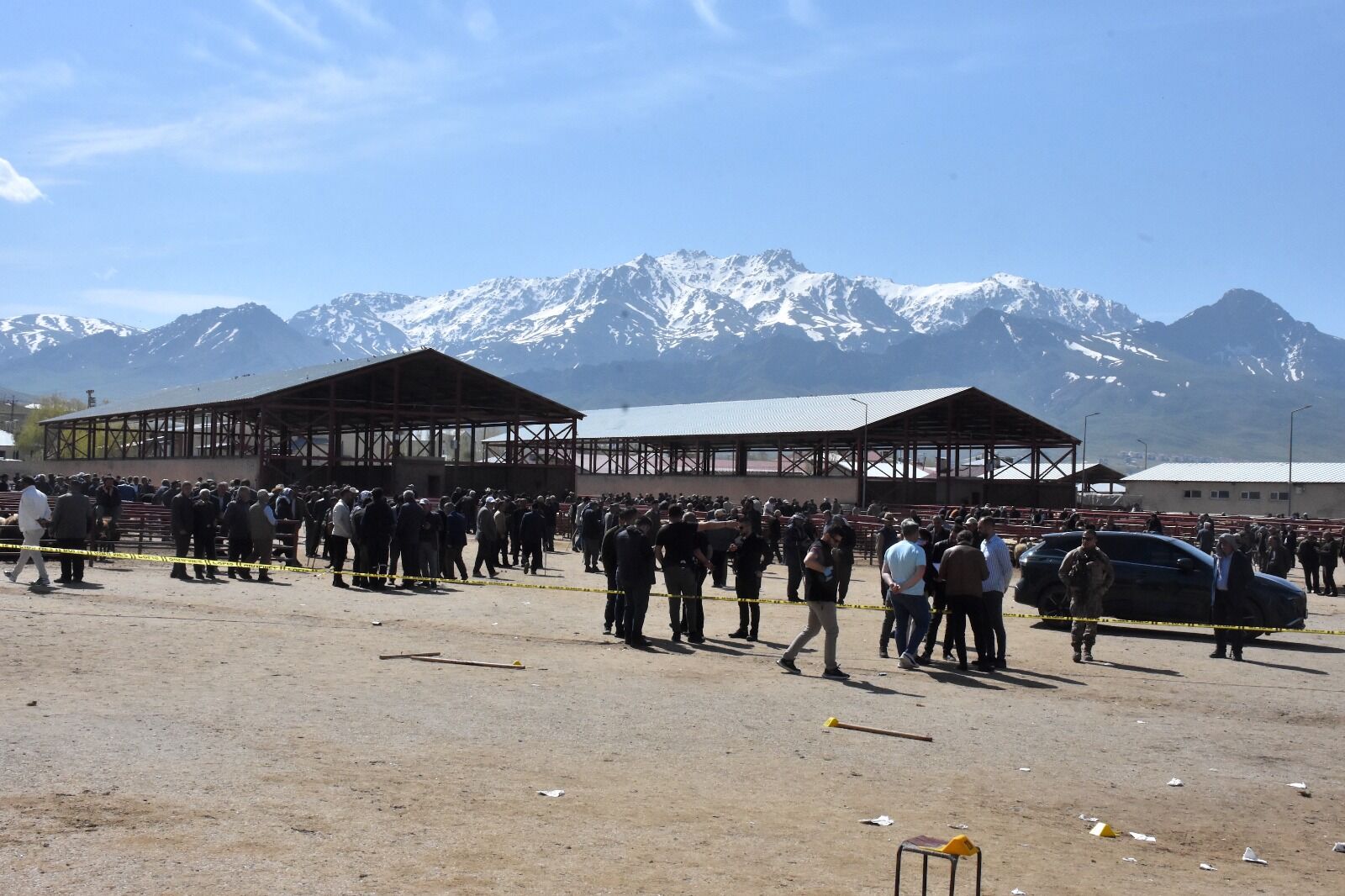 Van Hayvan Pazarı Kavga (3)