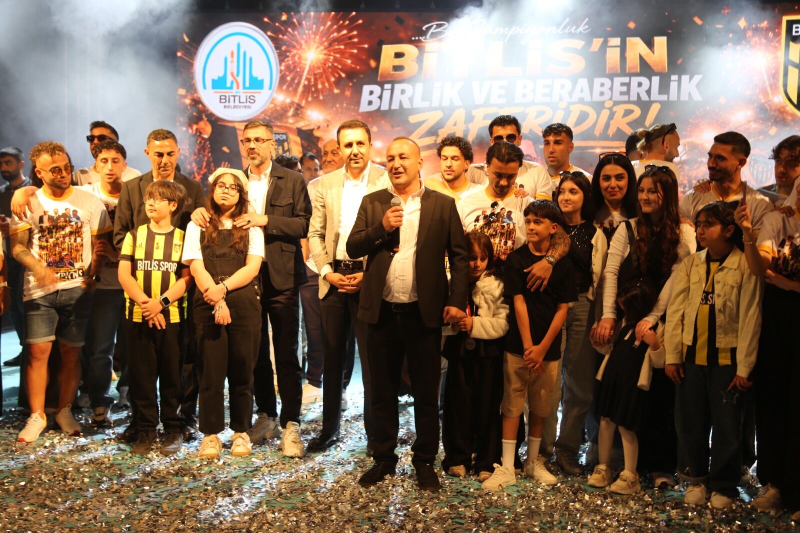 Bitlis'te Şampiyonluk Coşkusu 24 Yıllık Hasret Sona Erdi (1)