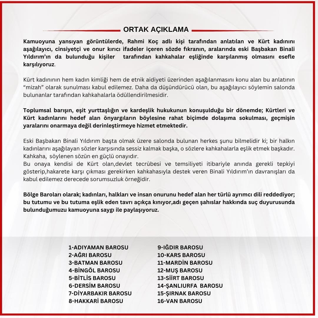 Rahmi Koç Hakkında Suç Duyurusu