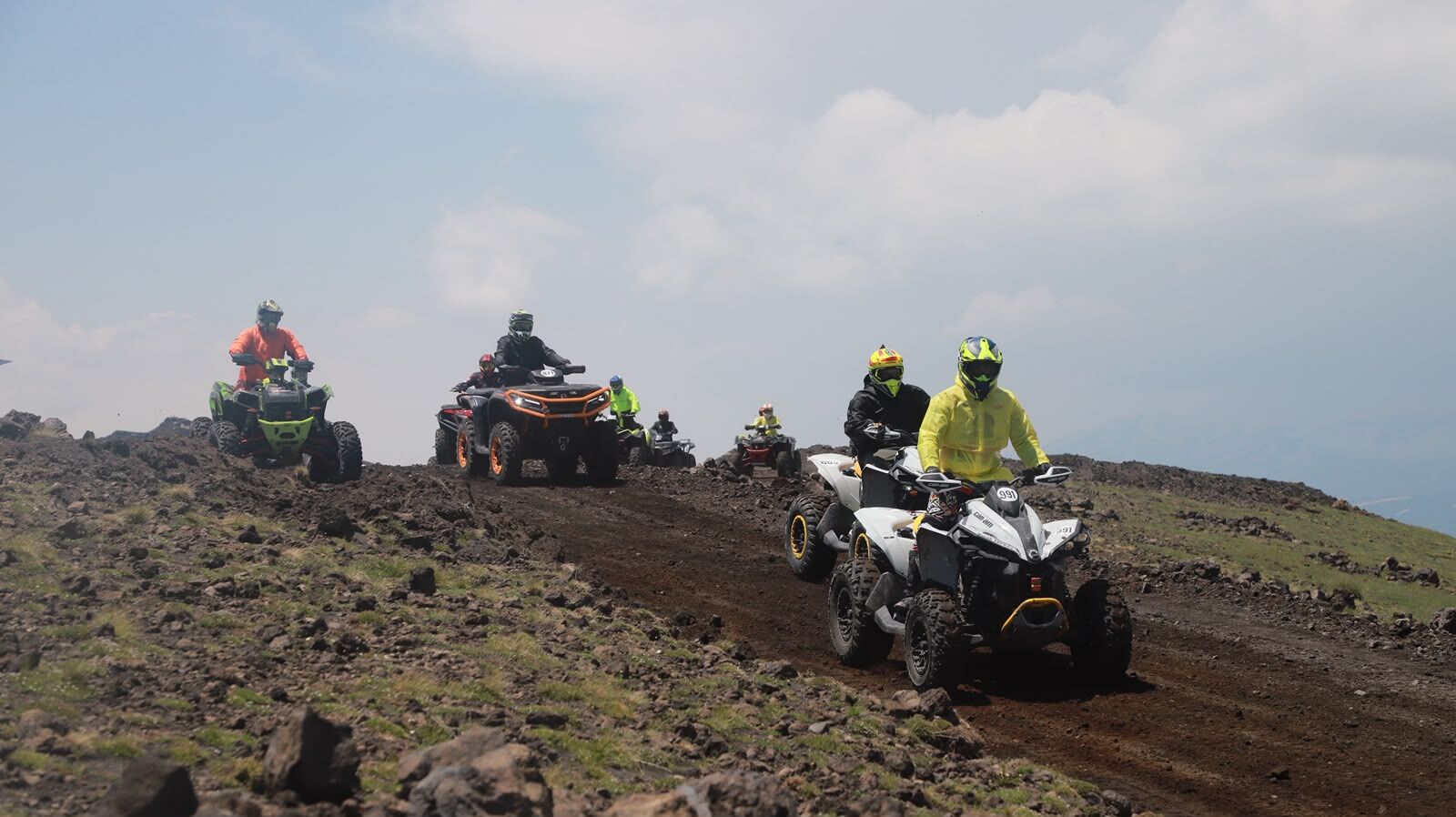 Ağrı'da Düzenlenen Türkiye Skil Enduro Ve Atv Şampiyonası'nda 121 Sporcu, Murat Kanyonu, Tendürek Dağı Ve Ağrı Dağı'nın Zorlu Parkurlarında Mücadele Etti (1)