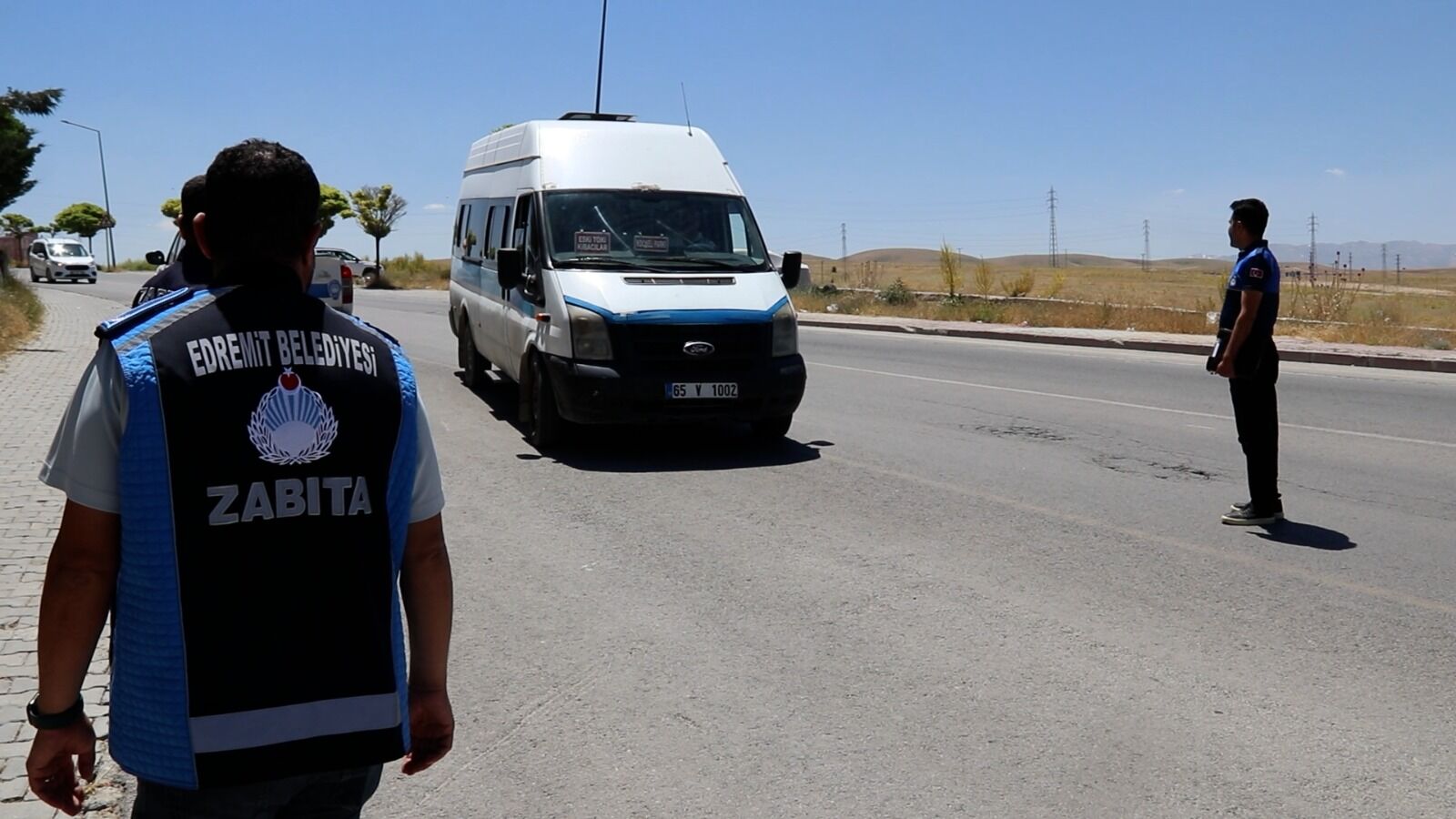 Edremit'te Toplu Taşıma Araçları Denetlendi (5)