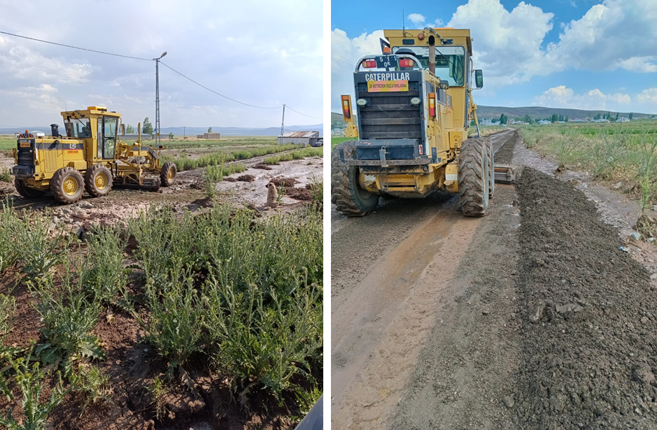 Özalp'ta Sel Nedeniyle Kapanan Yollar Yeniden Ulaşıma Açıldı