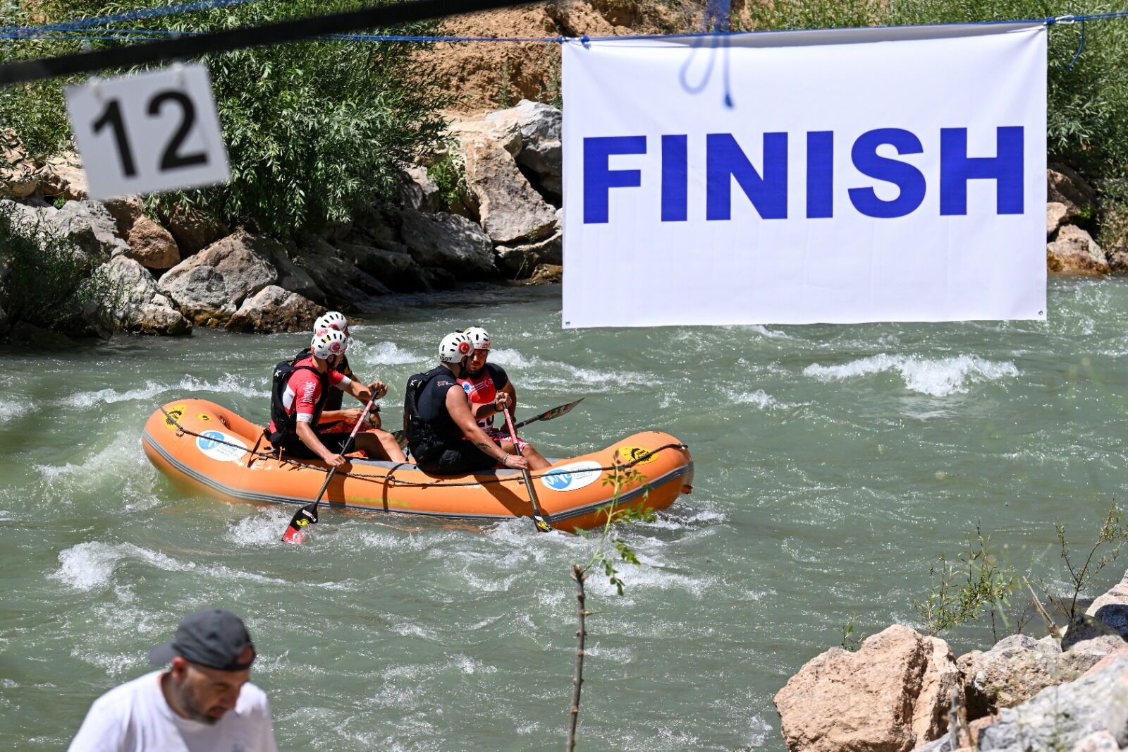 Van'ın Çatak Ilçesinde Düzenlenen Türkiye Rafting Şampiyonası' (8)